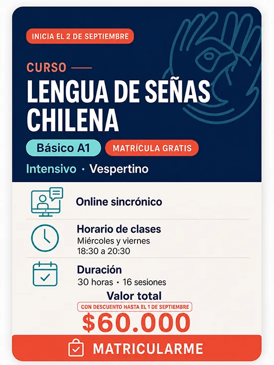 Curso LSCH Básico A1 - Vespertino